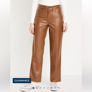 Old Navy Leather Pants